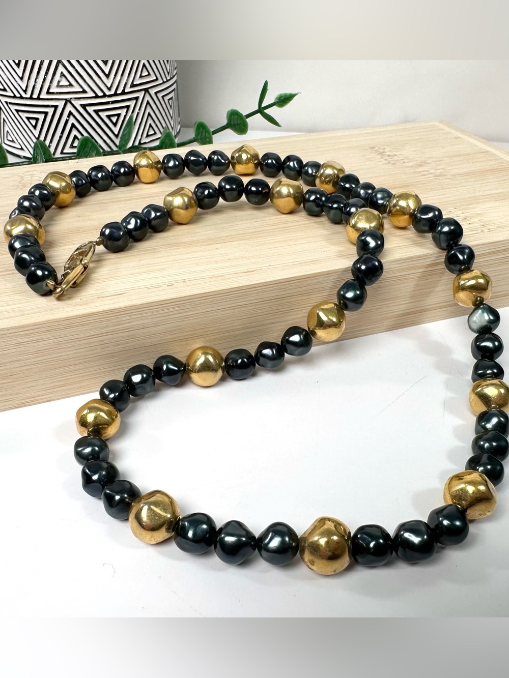 💛Vintage Napier Beaded Necklace